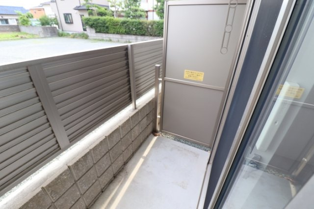 ルガルボニート西熊本のバルコニー