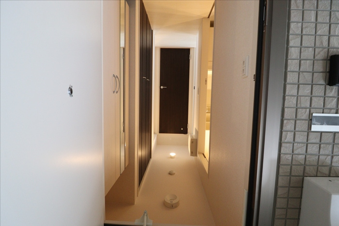 ルガルボニート西熊本の玄関