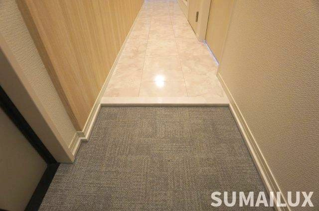 ラ・メゾン　ドゥの玄関|写真は反転タイプです。