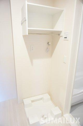 熊本市東区月出８丁目のアパートの洗面所