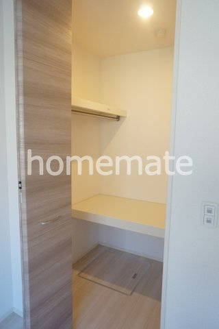 熊本市南区平田２丁目のアパートの収納