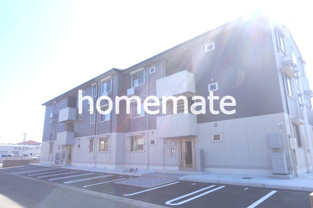 熊本市南区平田２丁目のアパートの外観