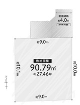 箕面市桜井１丁目　土地の画像