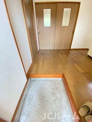 プラザミントフラッツの玄関