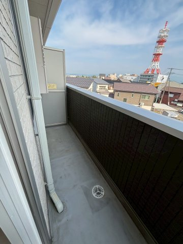 アクシア西本町のバルコニー