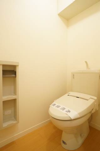 メゾンコンフォース奥沢のトイレ|洗浄機能付き便座♪