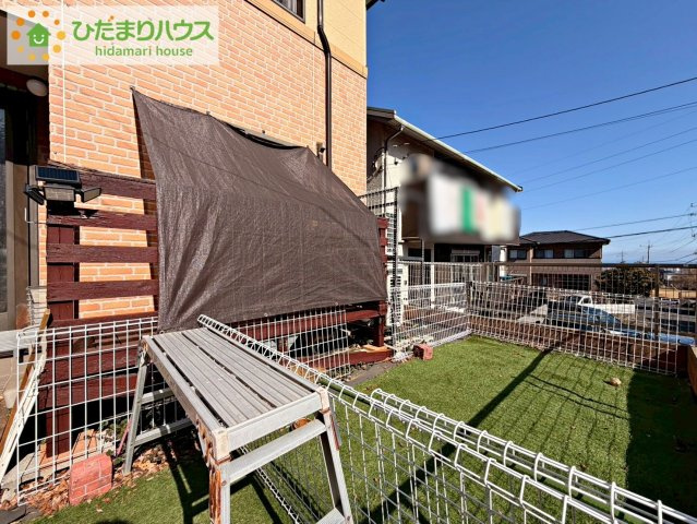 日立市かみあい町3丁目　中古戸建の庭|周辺には高い建物がないため、お庭には太陽の光が降り注ぎます♪