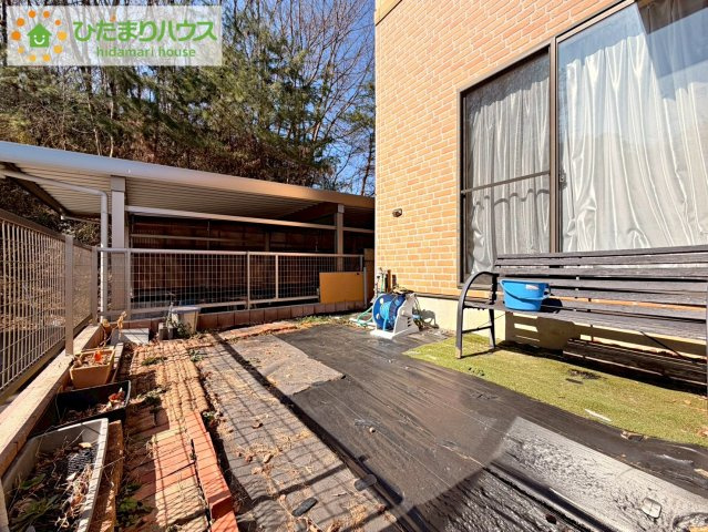 日立市かみあい町3丁目　中古戸建の庭|お庭が広く、家庭菜園やガーデニングなども楽しめます♪