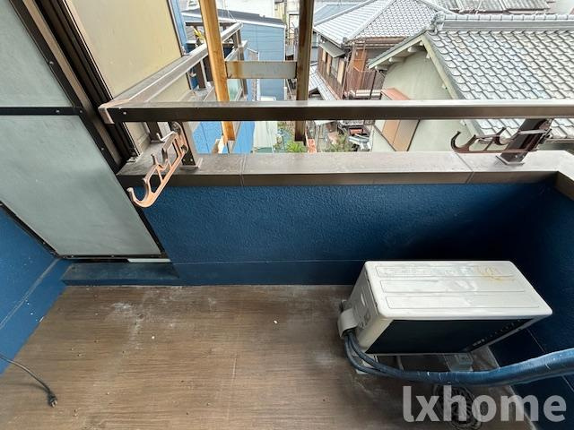 プラットホーム沢良宜　のバルコニー|落ち着いた時間を過ごせるバルコニーです