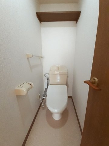 ハッピースクエアー　Ⅱのトイレ|落ち着いたトイレです