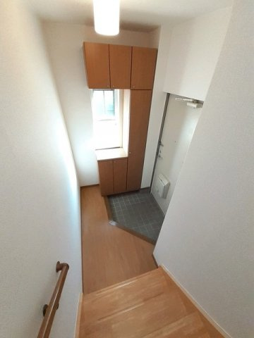 ハッピースクエアー　Ⅱの玄関|毎日通る玄関はこちらです