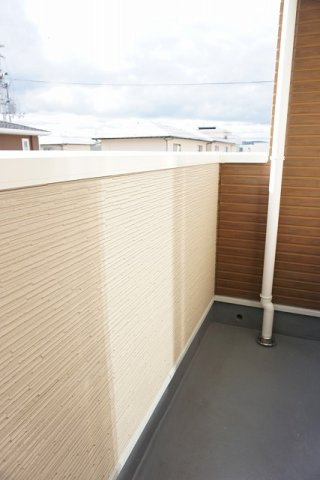 アリーヴィオＡのバルコニー|広々としたバルコニーです