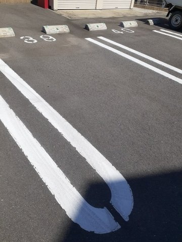 クラールプレディエＤの駐車場|駐車場完備です