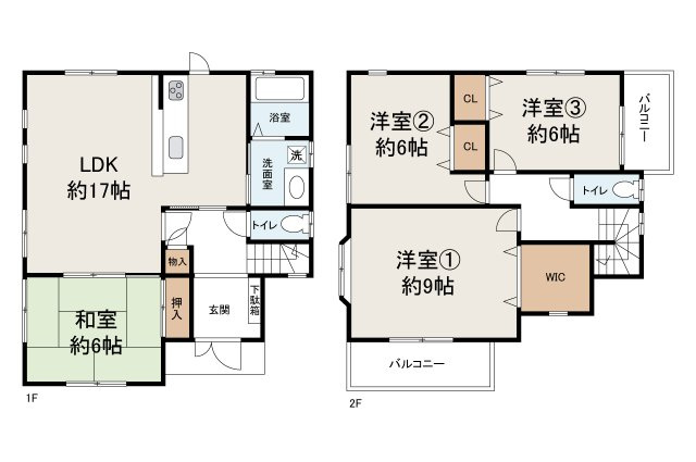 堺市中区深井中町の間取り|現状でのお引渡しになります。詳細はお問合せください。