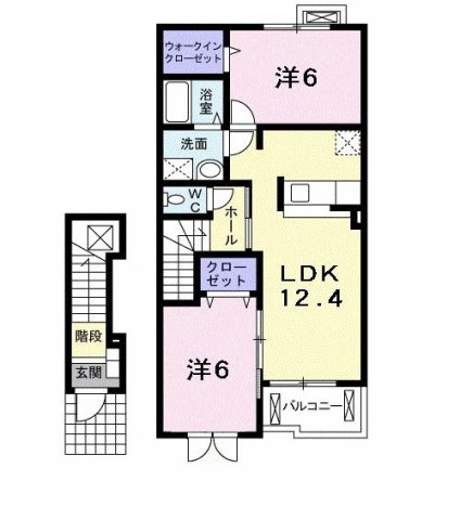 ヴィオラの間取り