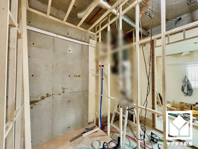 京都市伏見区深草北鍵屋町の中古マンションの独立洗面台