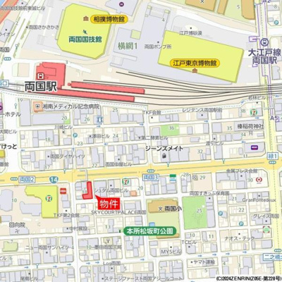 【地図】 | レクシード両国駅前