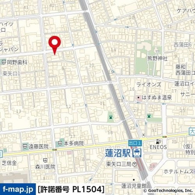 【地図】 | ベルサイユ池上第３