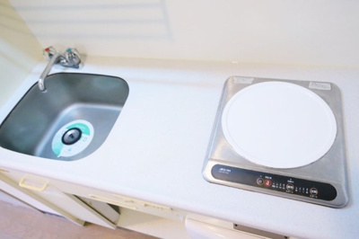 【キッチン】 | ライオンズマンション渋谷本町 | 1口IHコンロ