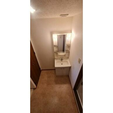 レジェンド黒髪の独立洗面台