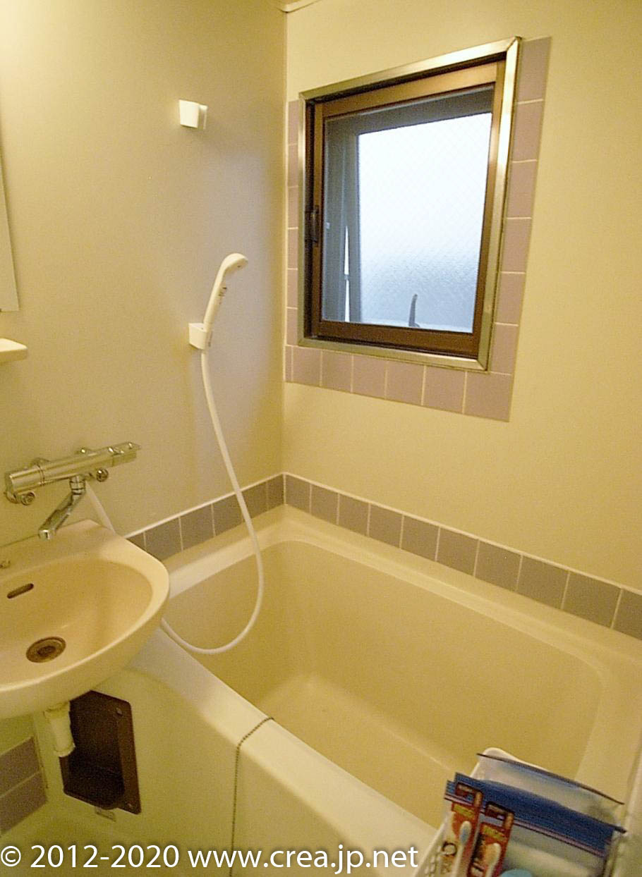 ホワイトベルハイムの浴室