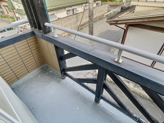 クレールⅢのバルコニー