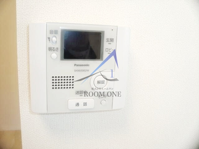 ウェルシーレジデンス鵜の木のセキュリティ|モニター付きインターホンです。