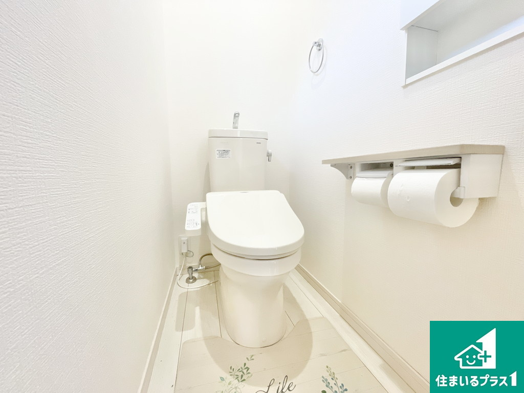 堺市堺区山本町　中古戸建のトイレ|コンパクトで使いやすいトイレです