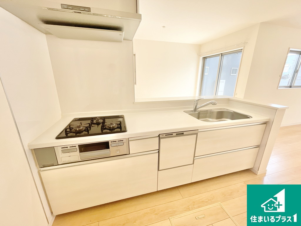 堺市堺区山本町　中古戸建のキッチン|きれいなキッチンです