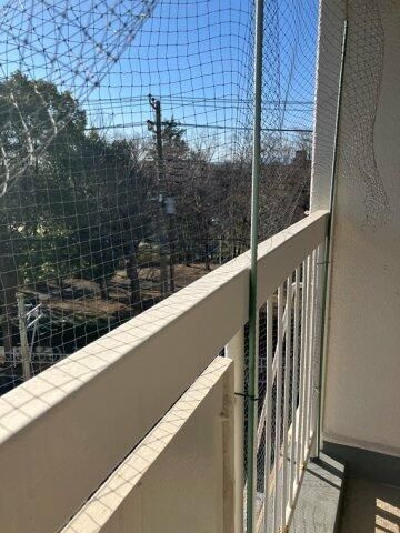 山手第３コーポラスのバルコニー