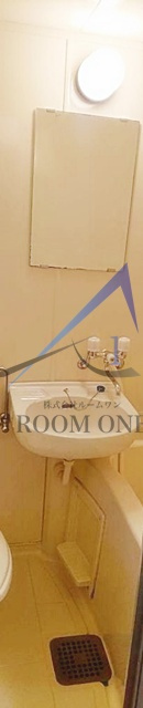 ライフピアカノンの洗面所|洗面台です。