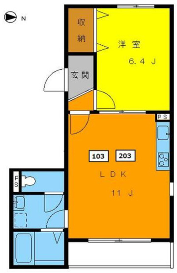 【間取り】 | 高円寺パレス