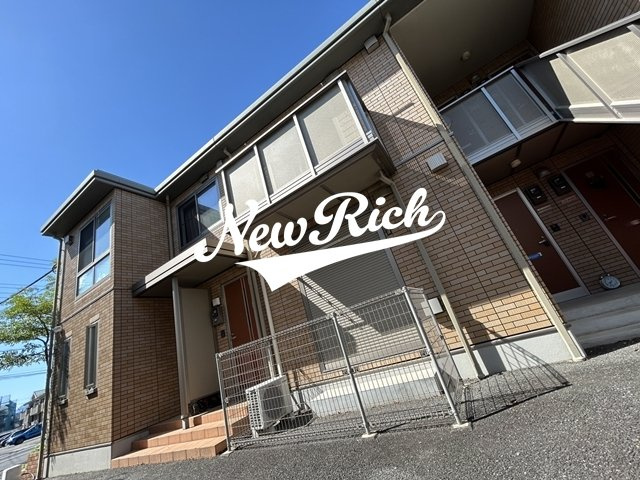 高崎市浜尻町のアパートの外観