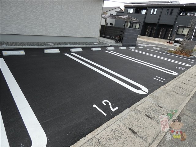 サンディアの駐車場