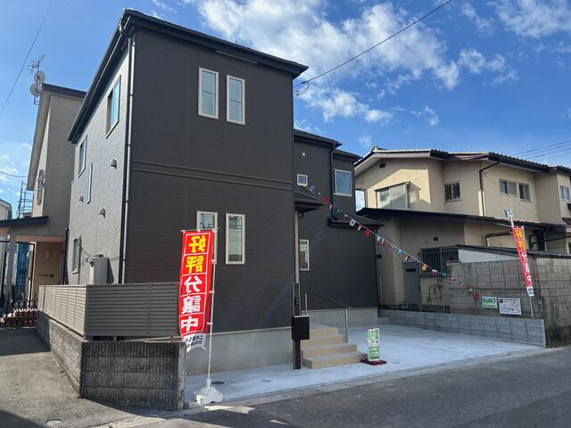 ハートフルタウン宇都宮市簗瀬３丁目１２２９番　新築一戸建ての外観|外観は落ち着いています