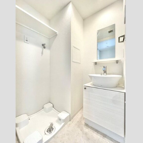 エスリード金山リュクスの洗面所