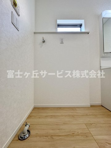 【ランドリースペース】 | 焼津市南小川1丁目 新築一戸建て 4号棟 | 洗濯機置き場です