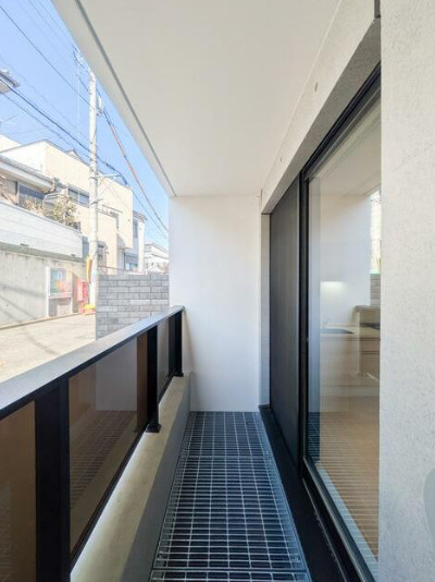 グランパセオ目黒洗足のバルコニー