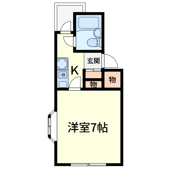 【間取り】 | アーサー弐番館