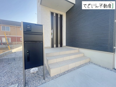 【玄関】 | 深谷市小前田　新築住宅 | ≪5号棟≫
現地(2026年3月撮影)
