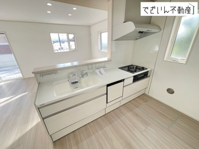 【キッチン】 | 深谷市小前田　新築住宅 | ≪5号棟≫
現地(2026年3月撮影)