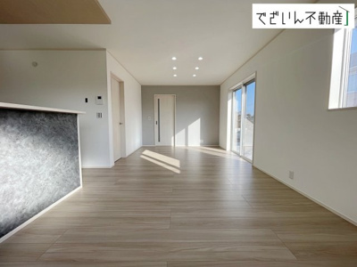 【居間・リビング】 | 深谷市小前田　新築住宅 | ≪5号棟≫
現地(2026年3月撮影)
