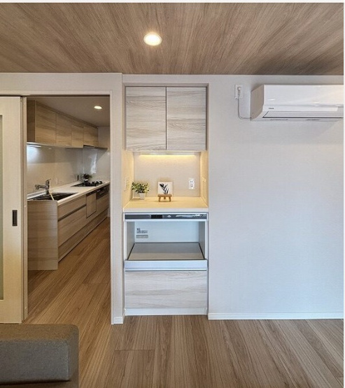 【居間・リビング】 | ★仲介手数料無料★秀和代官山レジデンス（新規リノベーション済み）