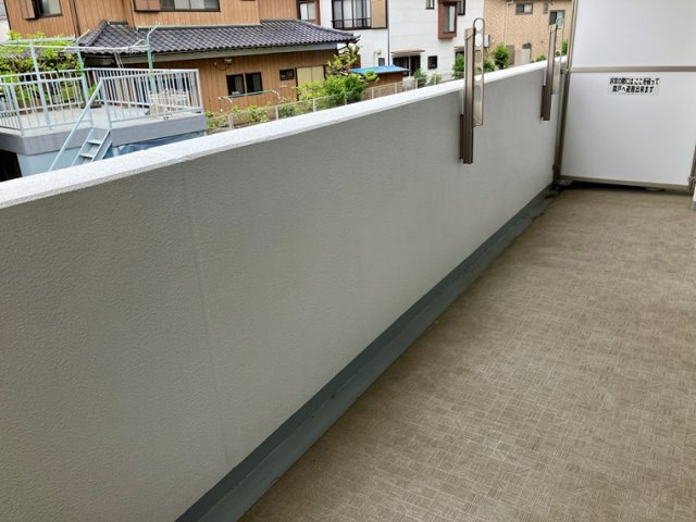 サンクレイドル日野のバルコニー