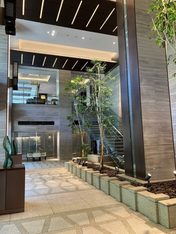 パークシティ大崎ザタワーのエントランス