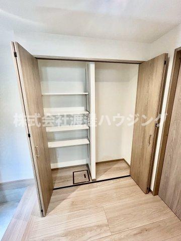 西淀川区御幣島2丁目テラスハウスの収納