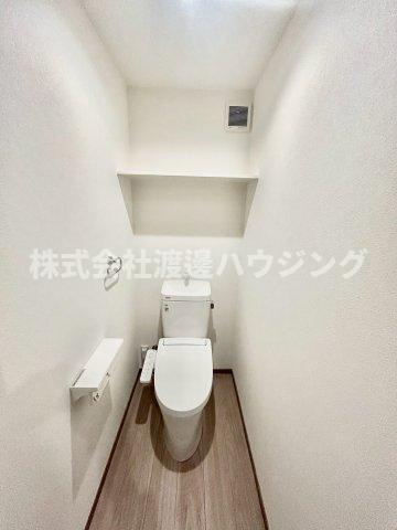 西淀川区御幣島2丁目テラスハウスのトイレ