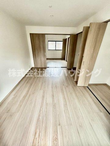 西淀川区御幣島2丁目テラスハウスの寝室