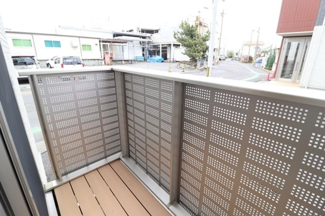 プレシャス前橋　Ａのバルコニー|バルコニー