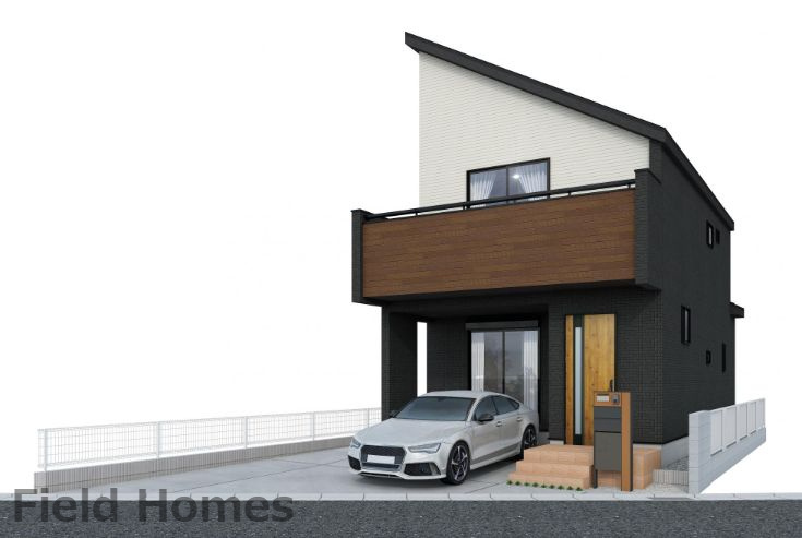 中央区宮下本町2丁目新築戸建て　1号棟の外観|外観イメージ「中央区宮下本町2丁目新築戸建て」